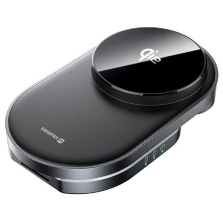 Chargeur sans fil Swissten MagBase 3-in-1
