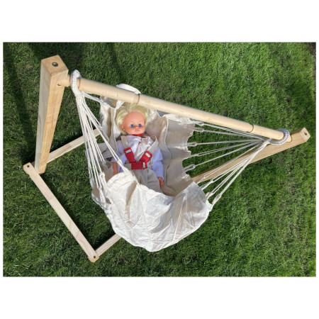 Kit hamac Hamaka.eu Postýlka pro miminka se stojanem