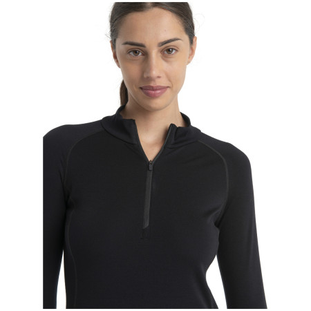 T-shirt fonctionnel femme Icebreaker Women 300 MerinoFine™ Polar LS Half Zip