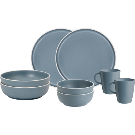 Set de vaisselle Brunner Dolomit Set tete-a-tete bleue Dolomit Blue