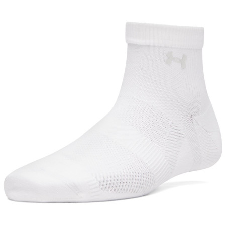 Chaussettes femme Under Armour UA Women's Vanish 3pk Qtr blanc White / White / Halo Gray