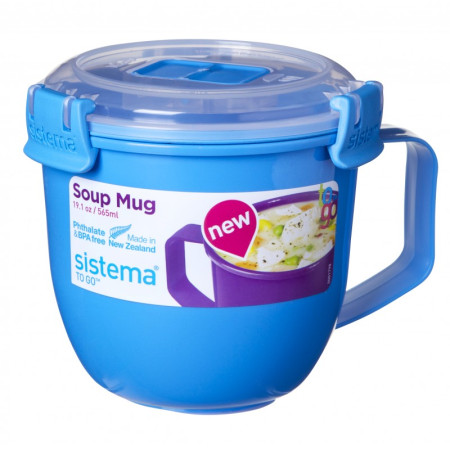Tasse Sistema Small Soup Mug Color bleue