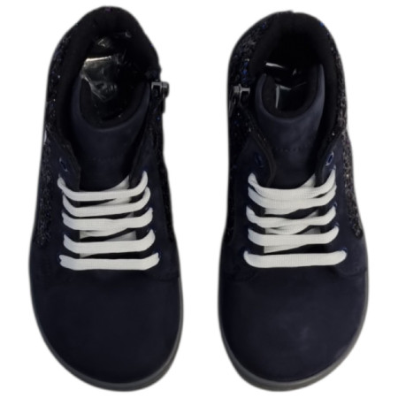 Chaussures barefoot pour enfant beBare 3485SA Navy