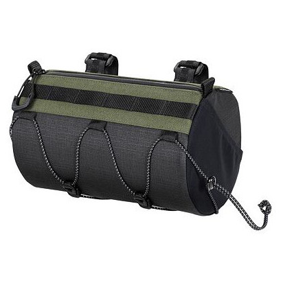 Sacoche vélo de guidon Topeak Tubular BarBag noir/vert zelená