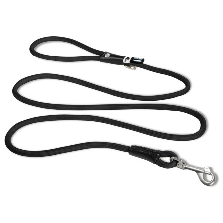 Laisse pour chien Curli Stretch Comfort Leash noir Black