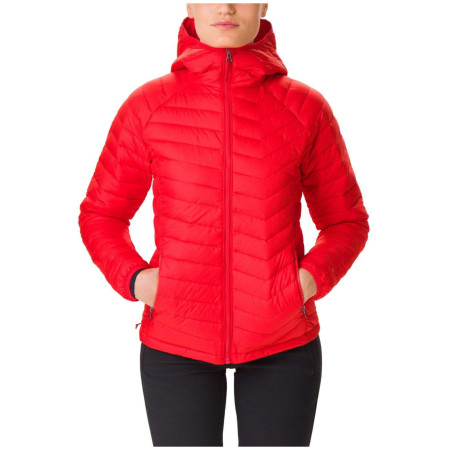 Veste femme Columbia Powder Lite Hooded Jacket rouge RedLily