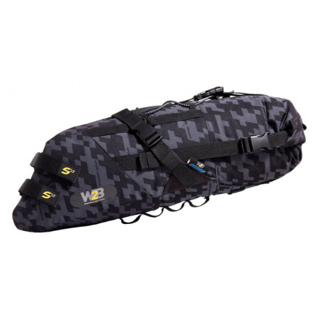 Sacoche selle vélo Sport Arsenal Art. 622 noir / gris PixelMask