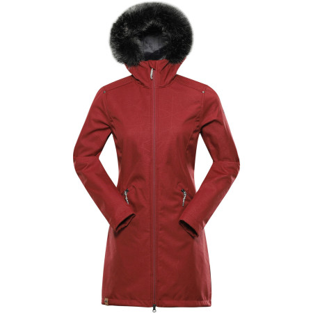 Manteau femme Alpine Pro Priscilla 5 Ins rouge Burgundy