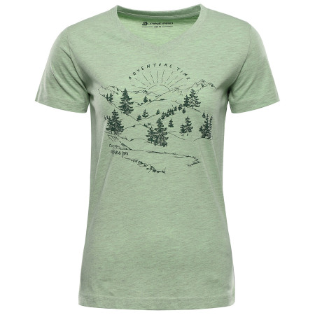 T-shirt fonctionnel femme Alpine Pro Grema 2 vert clair PISTACHIO VARIANTA PA