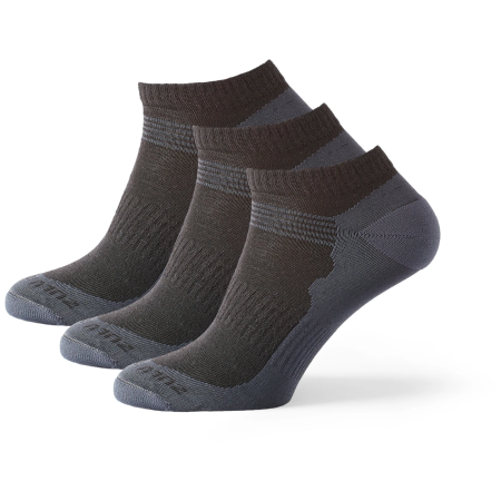 Chaussettes Zulu Merino Summer 3-pack noir black