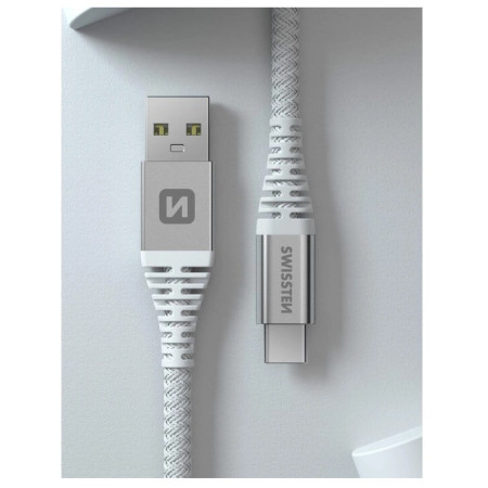 Câble Swissten Kevlar USB / USB-C 1,5 m