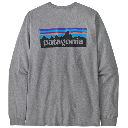 T-shirt homme Patagonia P-6 Logo Responsibili Tee LS