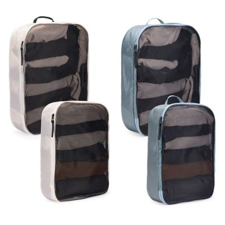 Kit d'organisation Thule Packing cube set L gris / blanc bílá/Pond Gray