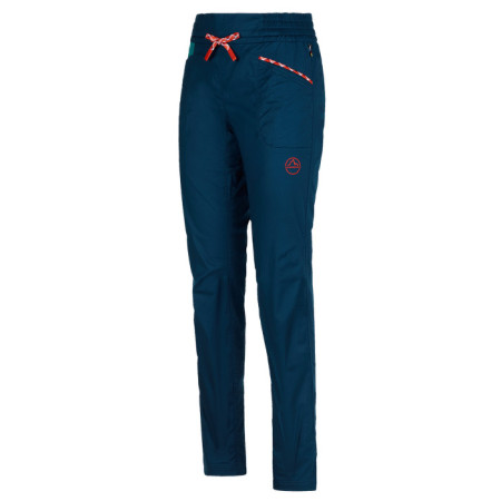 Patalon femme La Sportiva Temple Pant W bleu foncé Storm Blue/Lagoon