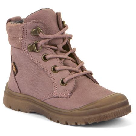 Bottes d'hiver enfant Frodo Tylas Tex Laces Dark Pink rose / violet dark pink