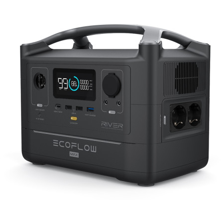 Station de charge EcoFlow River600 MAX vert