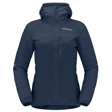 Veste femme Norrona falketind aero60 Zip Hood bleu foncé Indigo Night