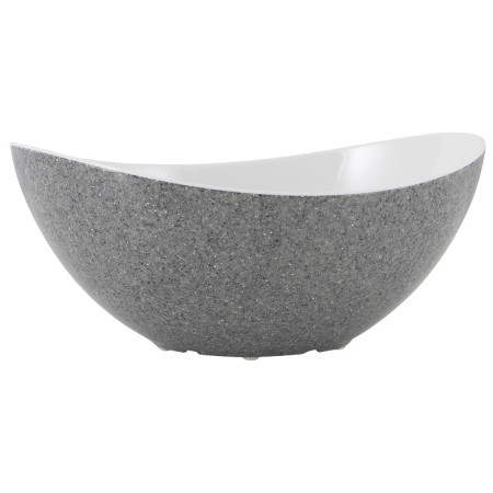 Bol Gimex Salad bowl Granite grey girs