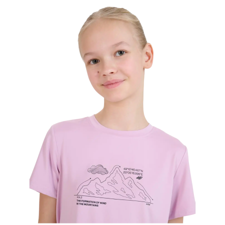 T-shirt enfant 4F Tshirt Fnk F1199 Light Pink