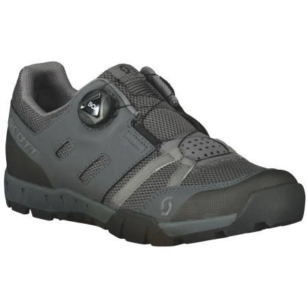Chaussures vélo homme Scott Sport Crus-r Boa gris / noir dark grey/black