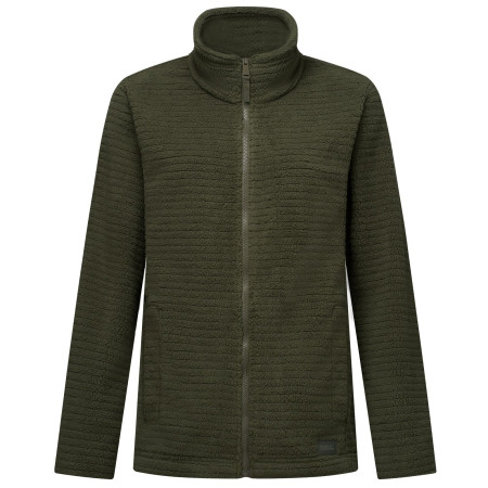 Sweat-shirt femme Regatta Heidy Full Zip vert foncé Dark Khaki