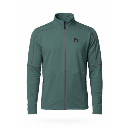 Sweat-shirt homme Hannah Rove vert jasper mel