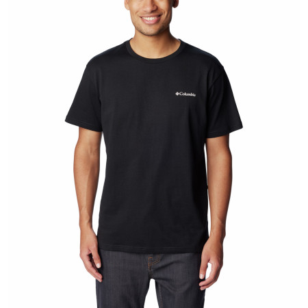 T-shirt homme Columbia CSC Basic Logo Tee noir / gris Black, LC CSC Branded Graphic