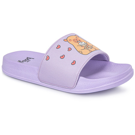 Chausson enfant Baagl Kapybara violet fialová