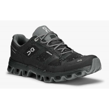 Chaussures de running femme On Running Cloudventure Waterproof 2 noir / gris Black/Graphit