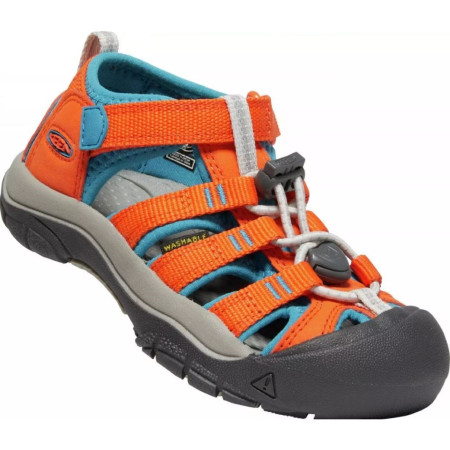 Sandales enfant Keen Newport H2 K orange / bleu safety orange/fjord blue