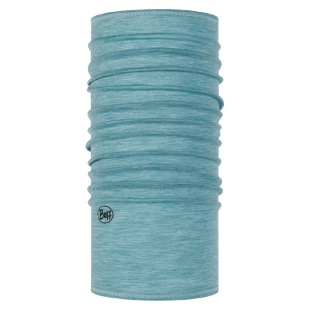 Foulard multifonctionnel Buff Merino Lightweight Neckwear bleu clair Pool
