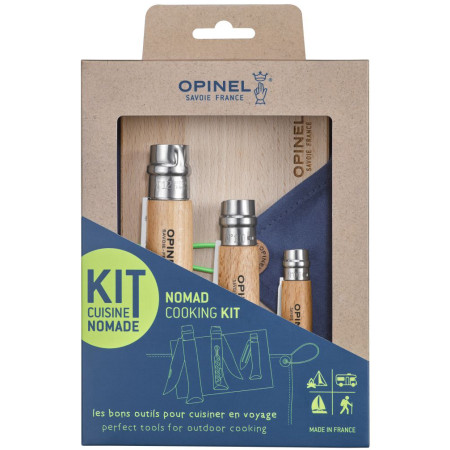 Kit coteaux pliants Opinel Nomad Cooking Kit