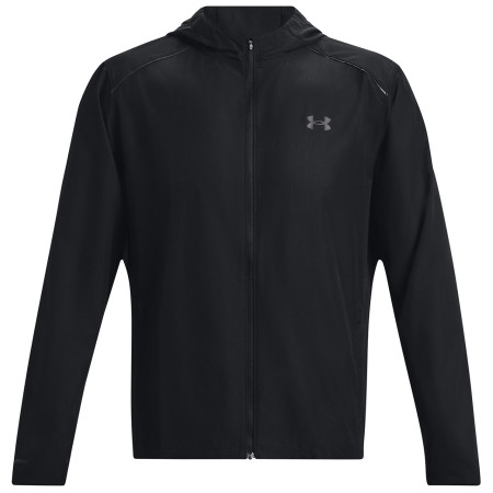 Coupe-vent homme Under Armour STORM Run Hooded Jacket vert Black / Jet Gray / Reflective