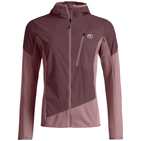 Veste hybride pour femme Ortovox Trace Hybrid Jacket W rose Chestnut