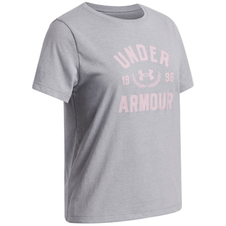 T-shirt fonctionnel enfant Under Armour UA G Varsity SS Mod Gray Light Heather
