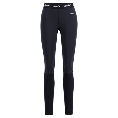 Pantalon fonctionnel femme Swix RaceX Wind vert Black