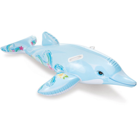 Dauphin gonflable Intex Lil' Dolphin RideOn 58535NP bleue