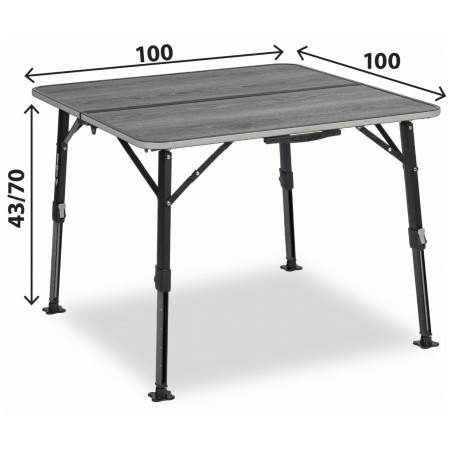 Table Brunner Elùtop Compack Square 100