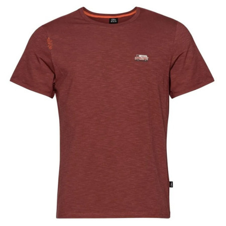 T-shirt homme Chillaz Innsbruck Happy Days rouge Dark Red