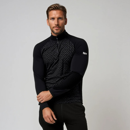 T-shirt fonctionnel homme Zulu Merino 240 Zip Long