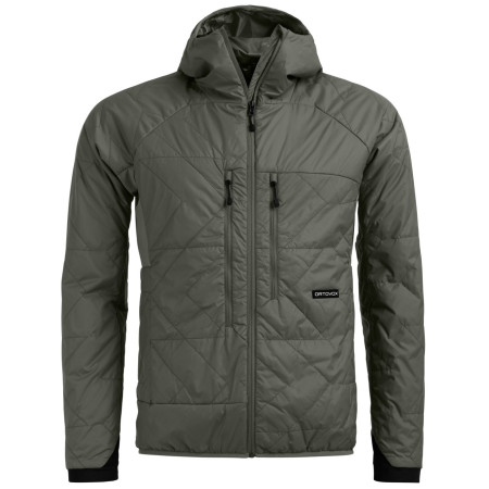 Veste homme Ortovox Venet Swisswool 60 Jacket vert / gris Dark Sage