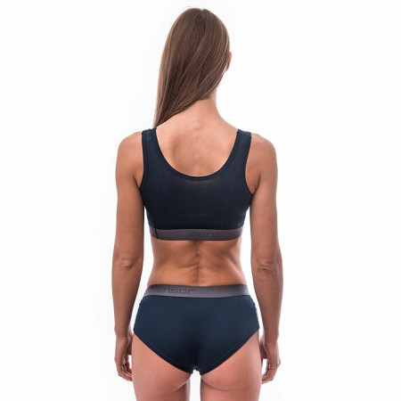 Soutien-gorge sport Sensor Merino Active Deep Blue