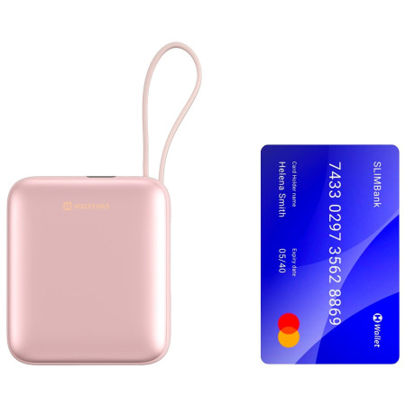 Banque d'énergie Swissten Space 10000 mAh USB-C + Lightning