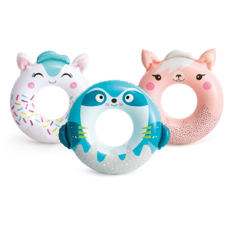 Anneau gonflable Intex Cute Animal Tubes