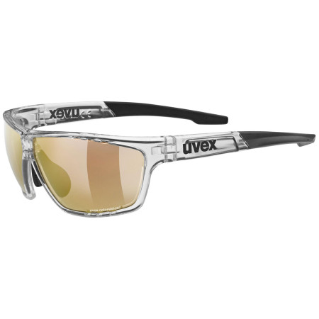 Lunettes soleil Uvex Sportstyle 706 CV VM noir / blanc Black Ma