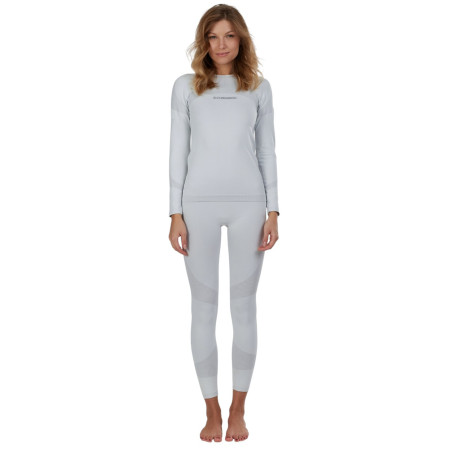 Sous-vêtements thermiques femme Fundango Seamless Baselayer Set blanc ivory