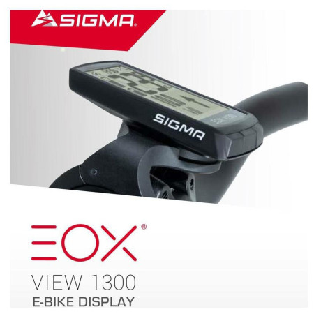 Compteur vélo Sigma EOX VIEW 1300
