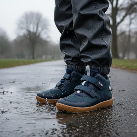 Chaussures barefoot toutes saisons pour enfant Bugga Oscar Blue