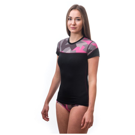 T-shirt fonctionnel femme Sensor Merino Impress (short sleeve)