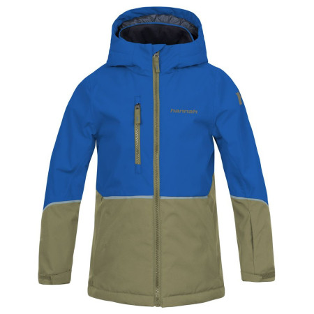 Veste de ski enfant Hannah Anakin Jr bleu / vert skydiver/burnt olive